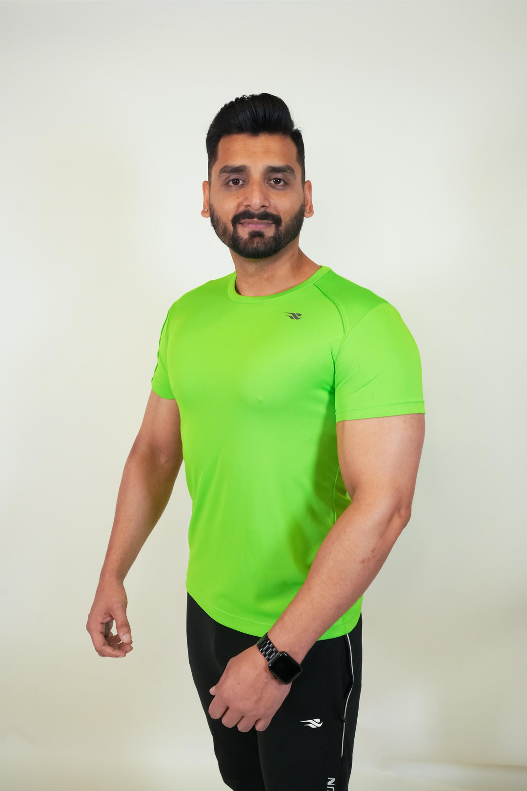 Cool Mesh Tee - Green - GYMRUN Activewear