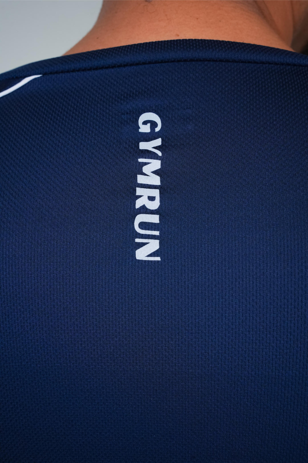 Cool Mesh Tee - Navy Blue - GYMRUN Activewear