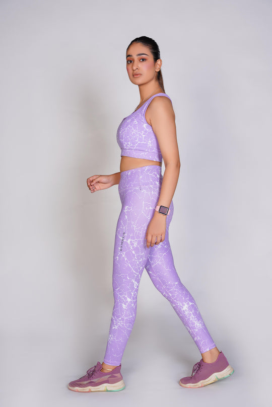 Pro-Fit Sublimated Sports legging  - Voilet