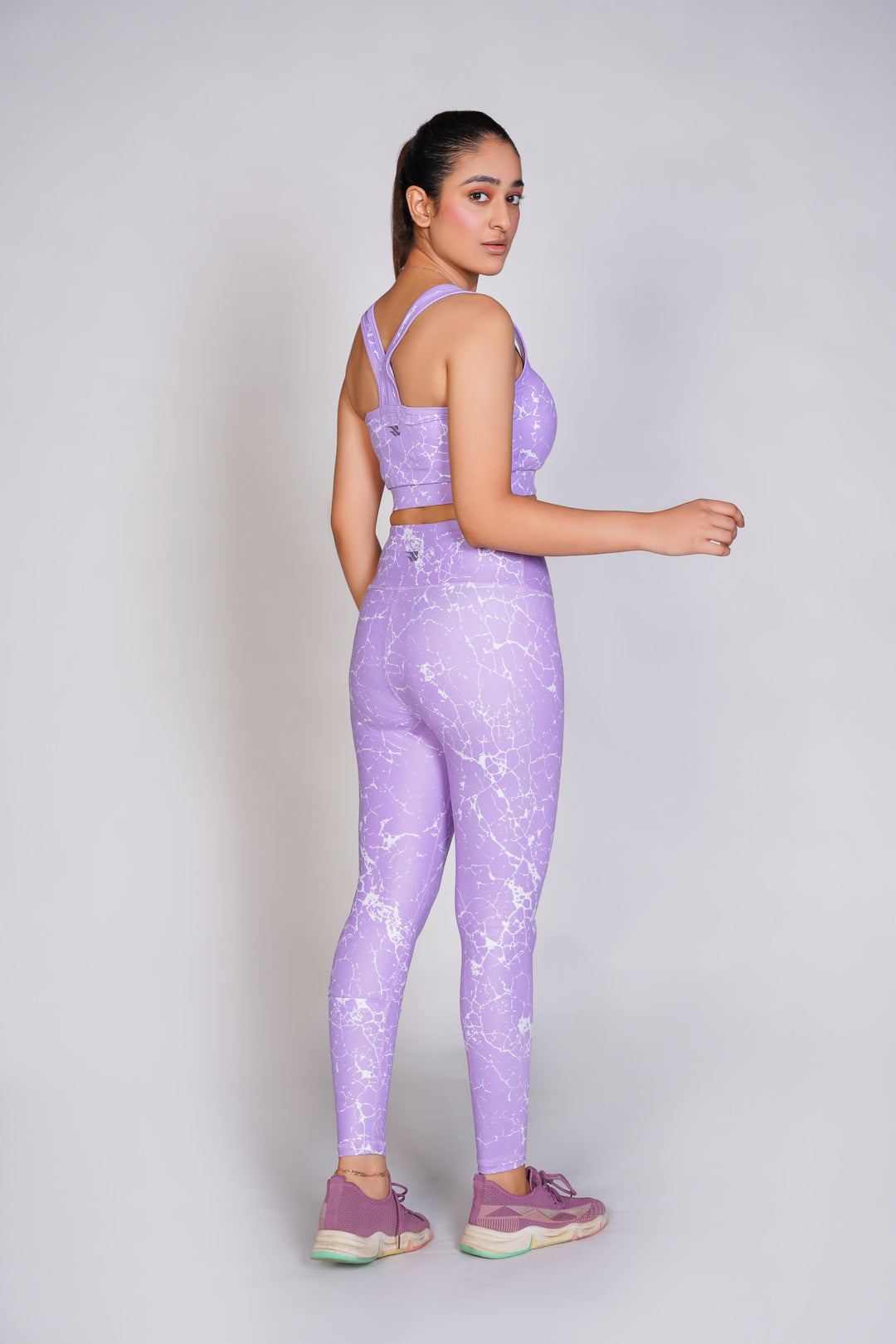 Pro-Fit Sublimated Sports legging  - Voilet