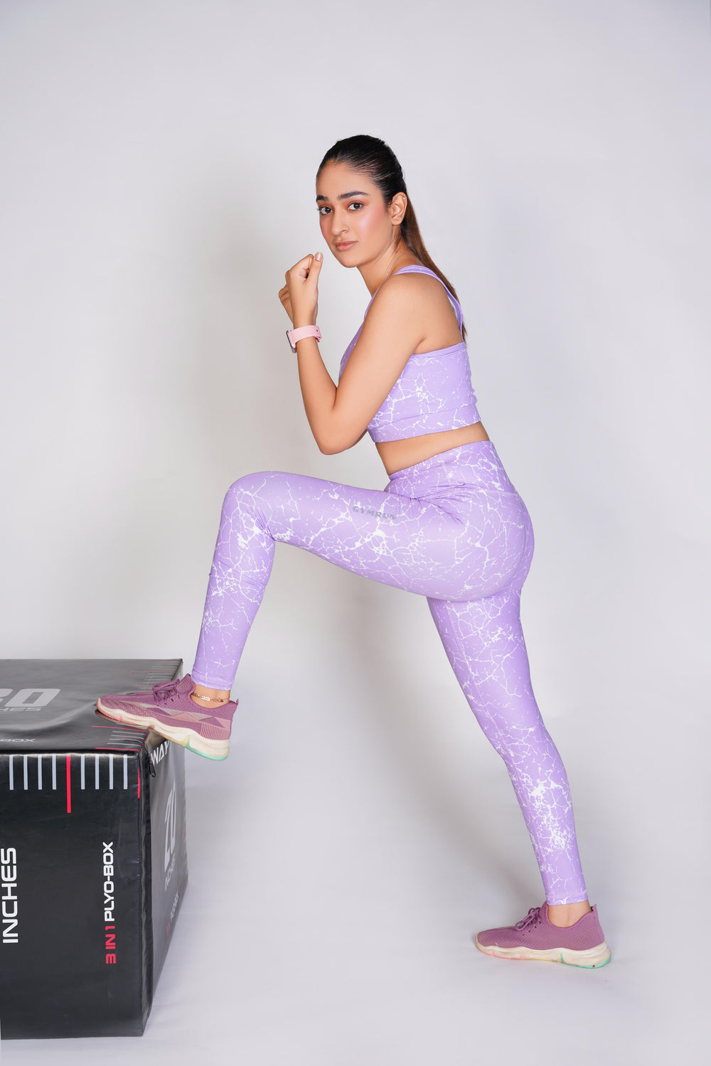 Pro-Fit Sublimated Sports legging  - Voilet