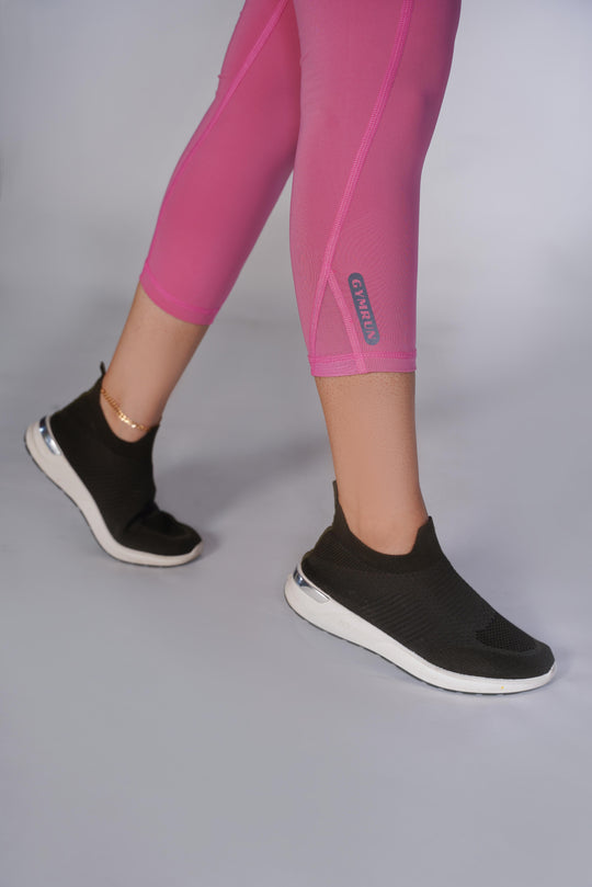 Vital Seamless Crop  Legging - Pink