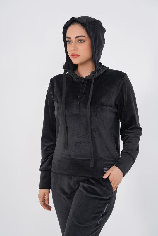 Rib Lounging Hoodie