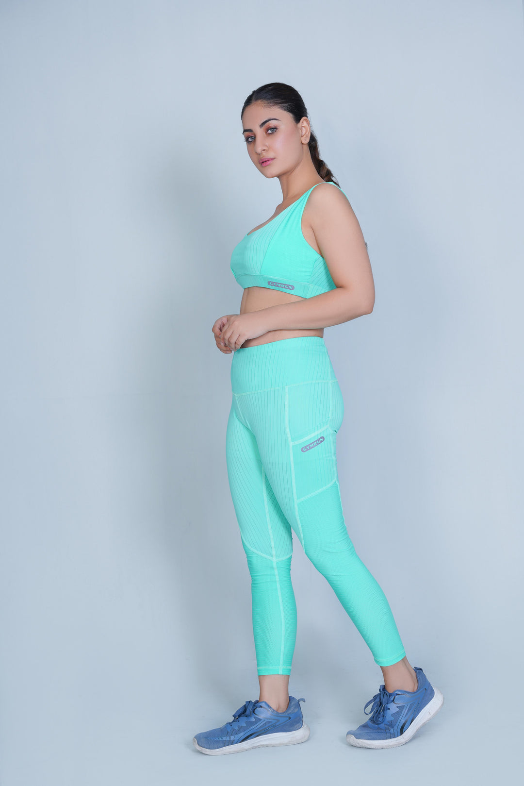 Classic Vent Leggings - Blue