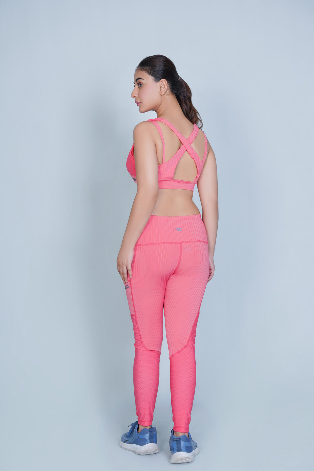 Classic Vent Leggings - Pink