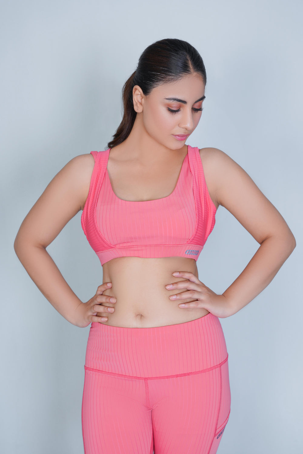 Classic Vent Sports Bra - Pink