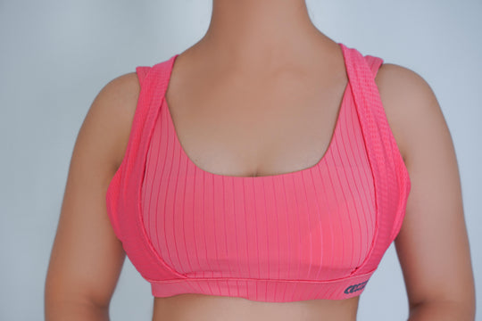 Classic Vent Set - Pink (Sports Bra + Legging)