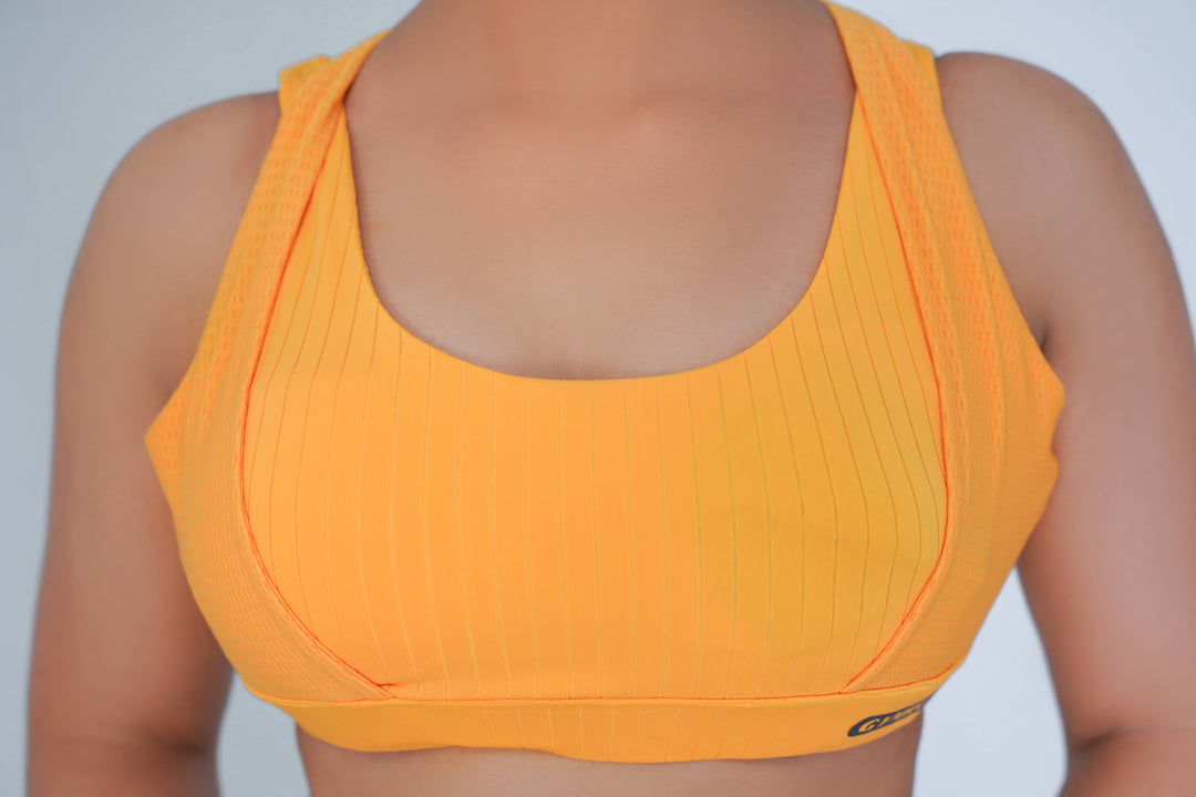 Classic Vent Sports Bra - Yellow