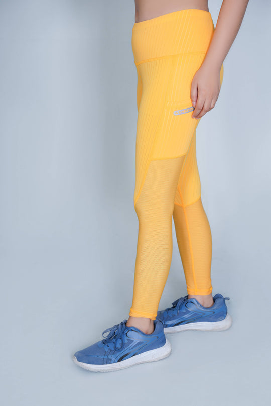 Classic Vent Leggings - Yellow