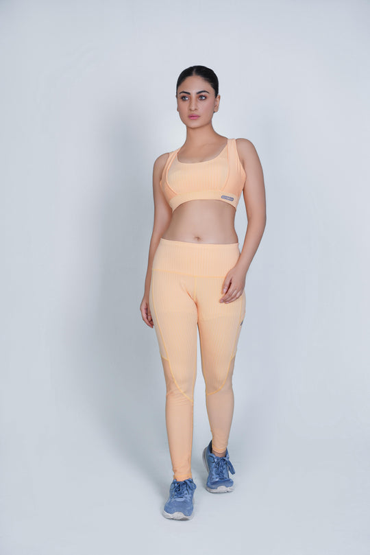 Classic Vent Leggings - Orange