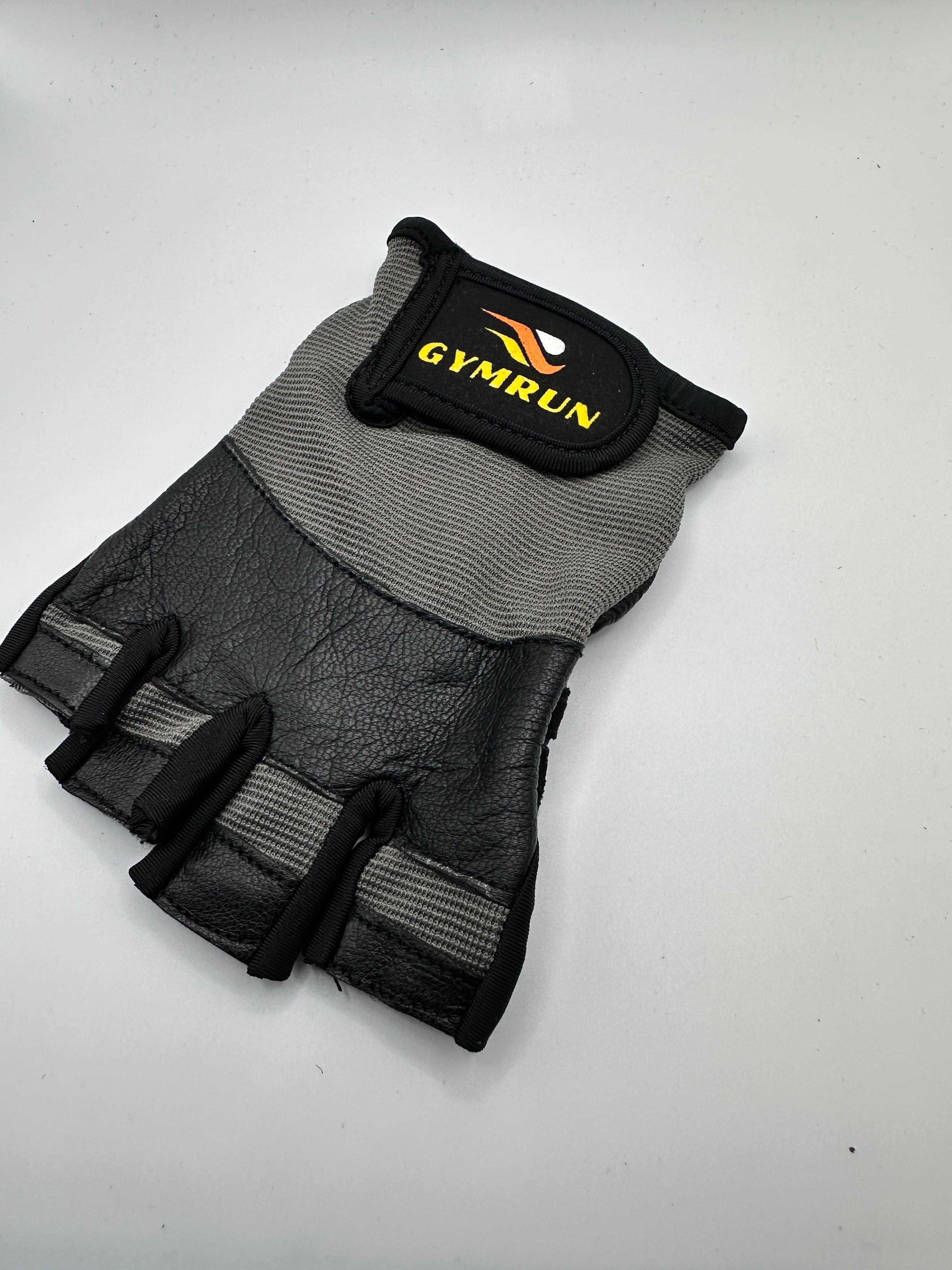 Men s Protector Gloves Black Grey GYMRUN Activewear